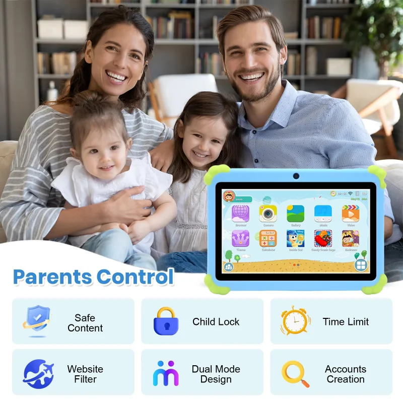 Wintouch T700 Kids Tablet 7-inch IPS — connectivity and ports