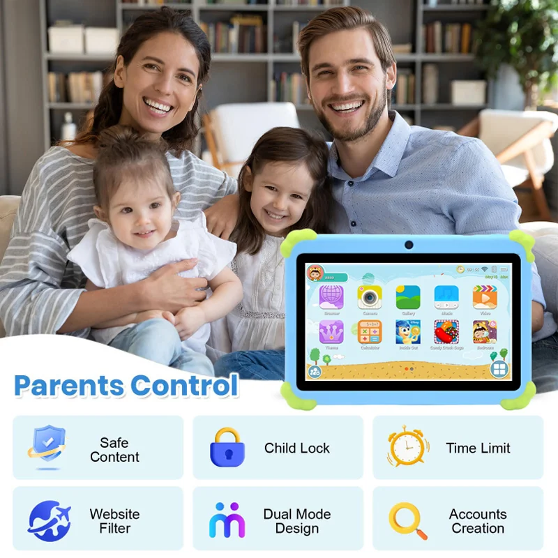 Wintouch T700 Kids Tablet 7-inch IPS — in-use view