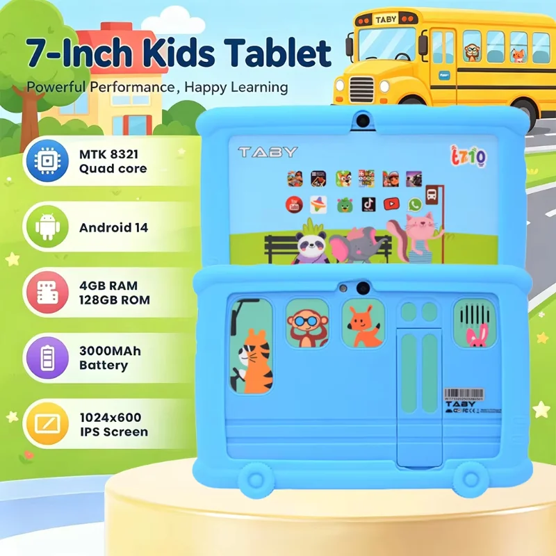 Wintouch T710 Kids Tablet 7-inch IPS — camera features