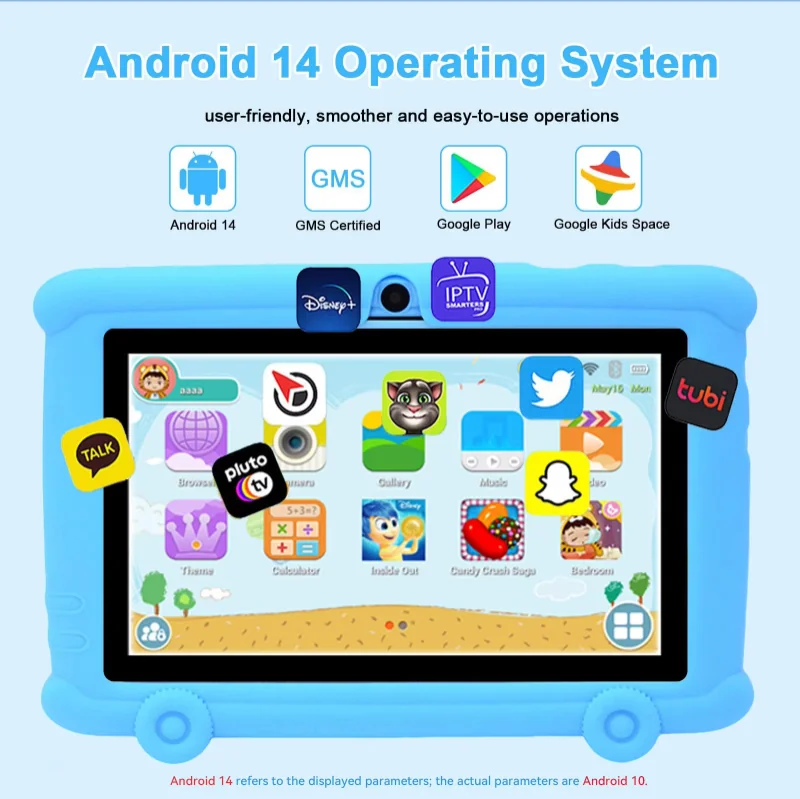 Wintouch T710 Kids Tablet 7-inch IPS — build and materials