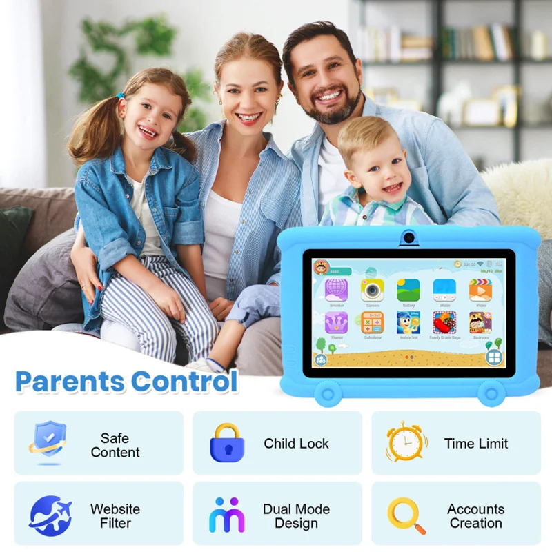 Wintouch T710 Kids Tablet 7-inch IPS — lifestyle shot