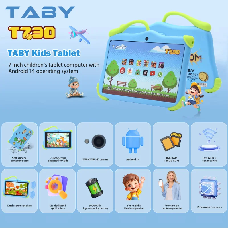 Wintouch T730 Kids Tablet 7-inch IPS — display quality