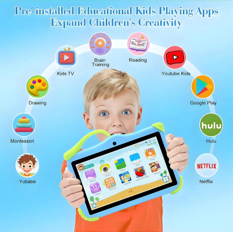 Wintouch T730 Kids Tablet 7-inch IPS — camera features