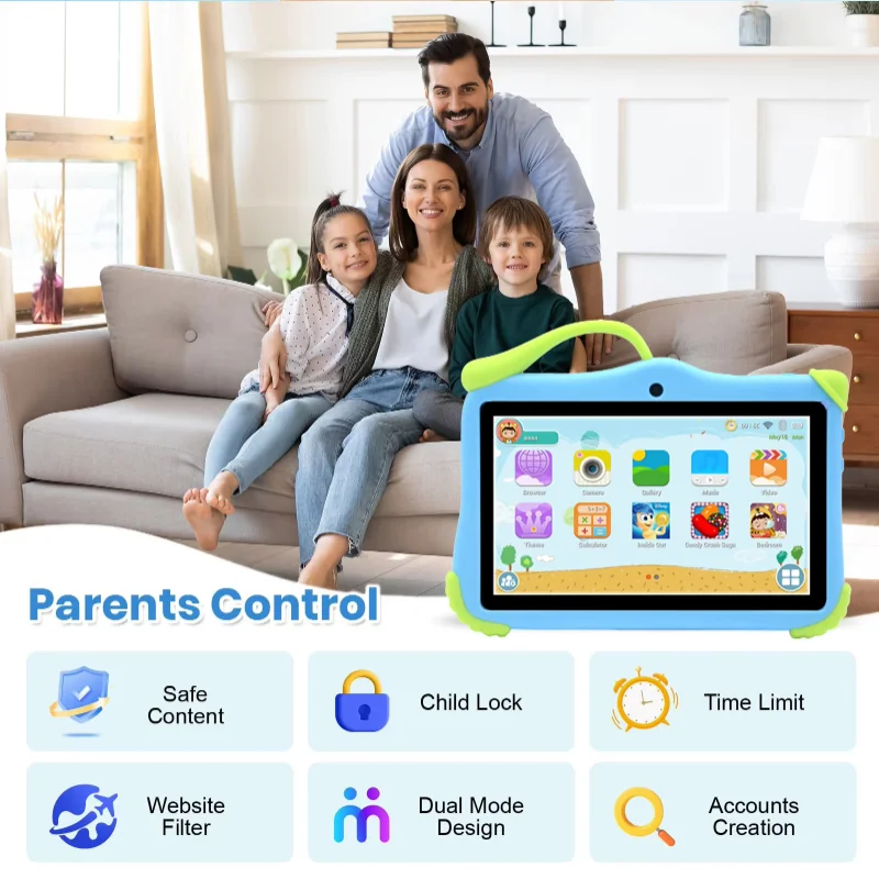 Wintouch T730 Kids Tablet 7-inch IPS — build and materials