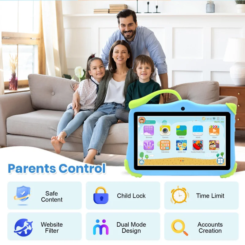 Wintouch T730 Kids Tablet 7-inch IPS — in-use view