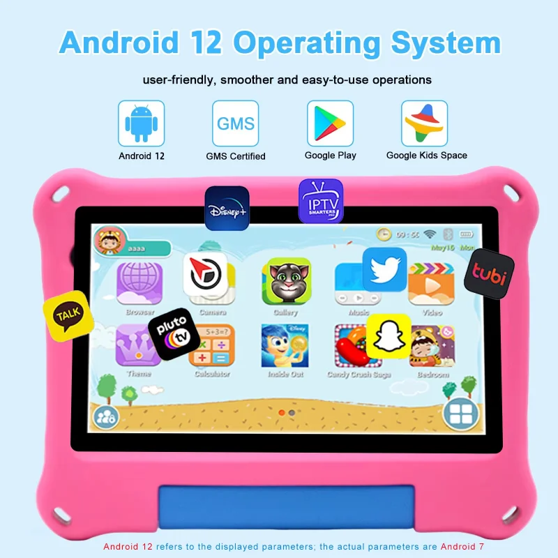 Wintouch T800 Kids Tablet 8-inch IPS — build and materials