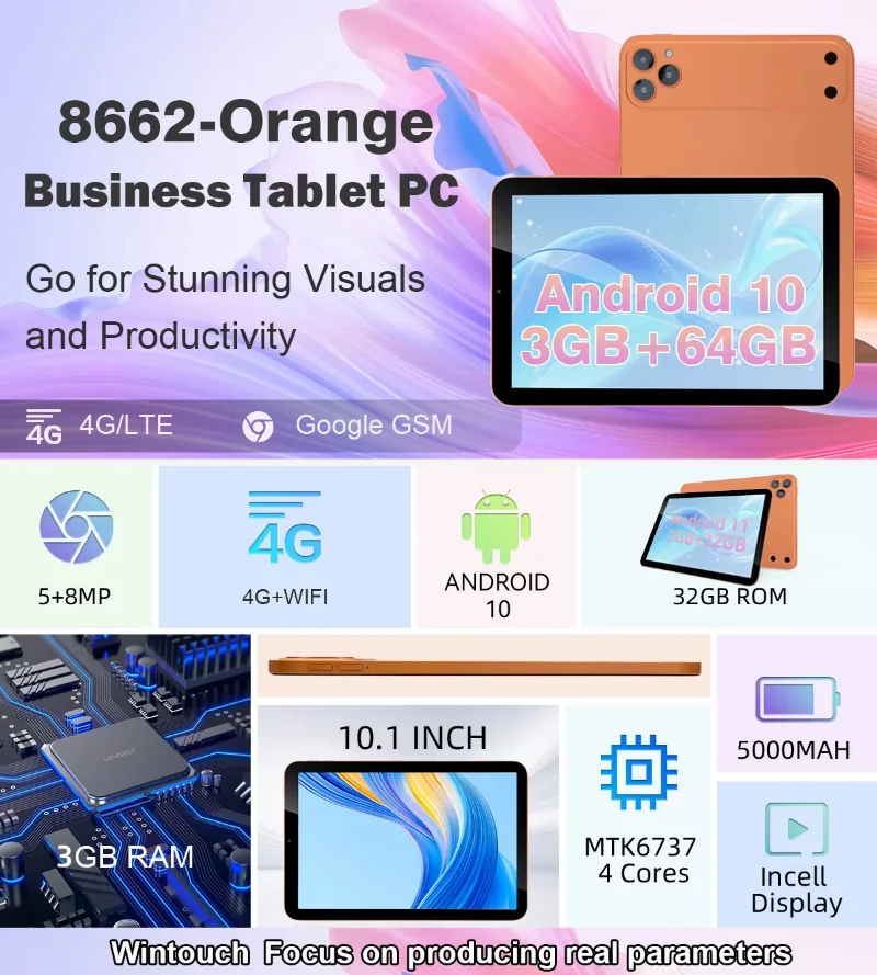 Wintouch WT8662 Tablet 10.1-inch IPS — display quality