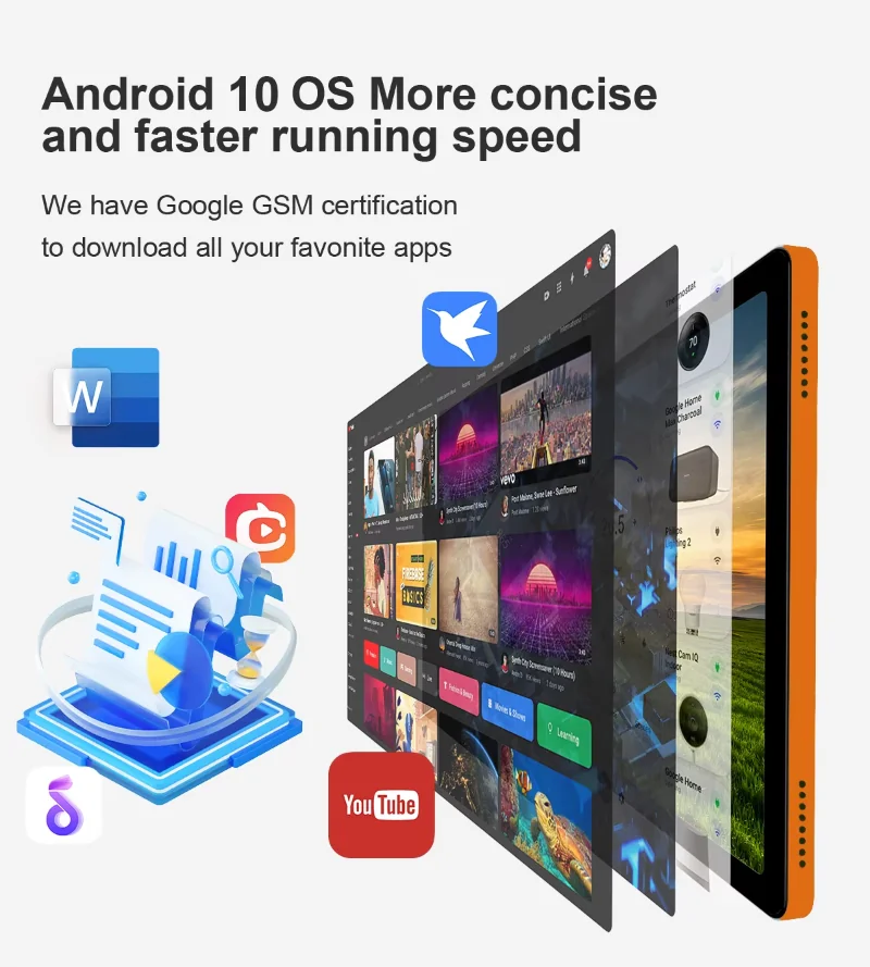 Wintouch WT8662 Tablet 10.1-inch IPS — camera features