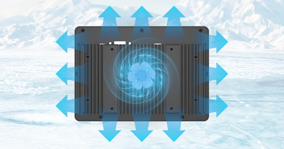 Outdoor touch monitor